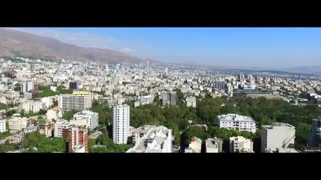 شهر تهران را از آسمان ببینید