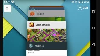 Nexus 4 multi-tasking with Android 5.1.1