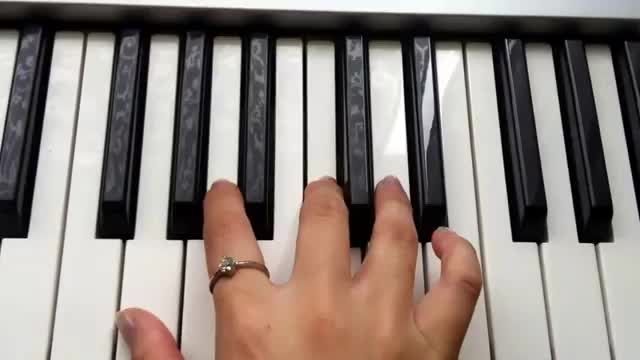 BTS _ Miss right piano
