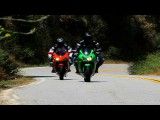Bennche Megelli 250R vs. Kawasaki Ninja 250R Motorcycle Shoot-out