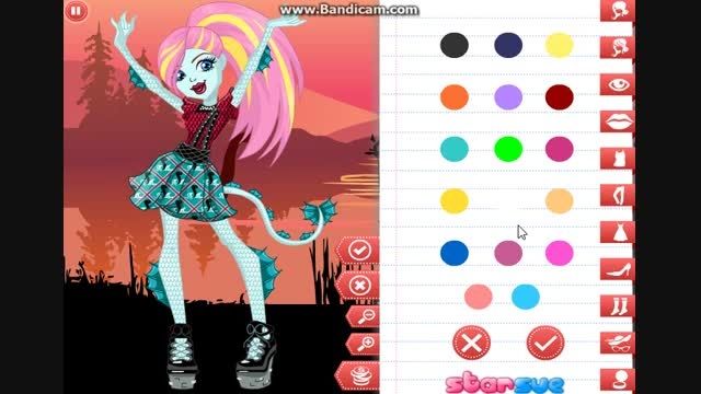 Monster High Lorna McNessie با بازی من