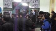 عزاداری هیئتها در  شب تاسوعای حسینی 1435 در روستای ننیز علیا