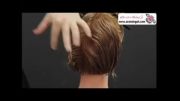 آموزش هیرکات زنانه مدل موی ویکتوریا بکهام