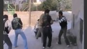 زخمی شدن تروریست وهابی توسط تک تیر انداز ارتش سوریه