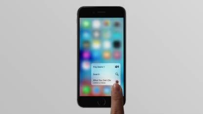 iPhone 6s with 3D Touch