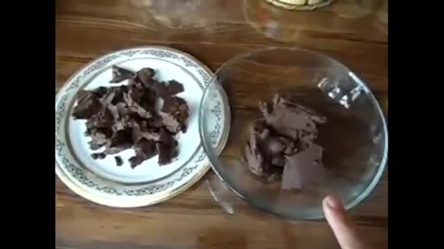شکلات ذوب شده برای کارهای تزیینی