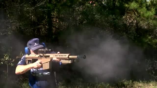 تفنگ کالیبر 50 قدرتمند - 6 شلیک در ثانیه