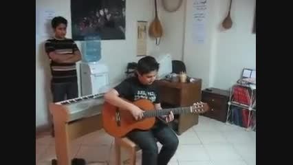 دانیال ذوالفقاری - هنرجوی گیتار پرشا صالح-آموزشگاه موسی