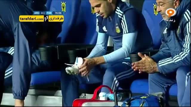 دخالت مسی در تعویض های تیم ملی آرژانتین؟