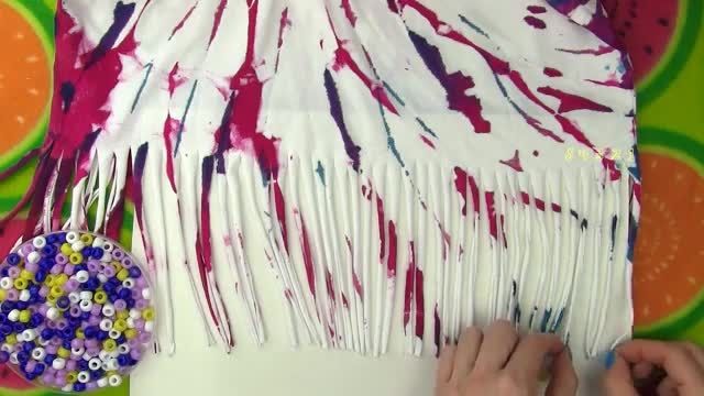 ویدیوی درست کردن لباس برای خود
