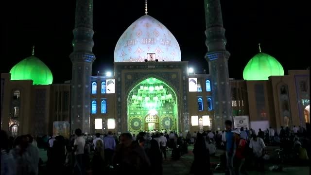 کلیپی زیبا و با کیفیت از حال و هوای مسجد جمکرانHD