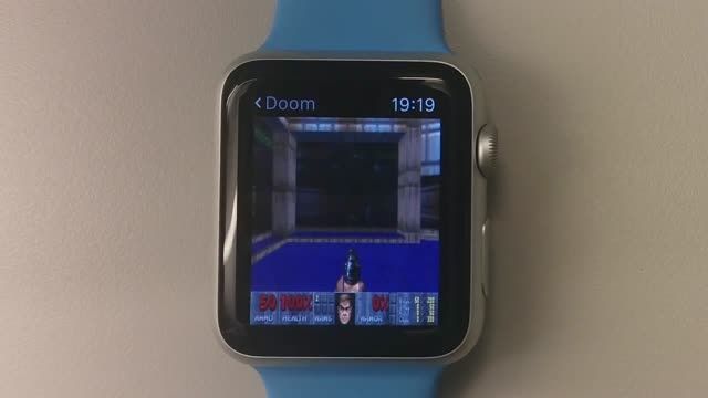 اجرای بازی Doom برروی Apple Watch - زومجی
