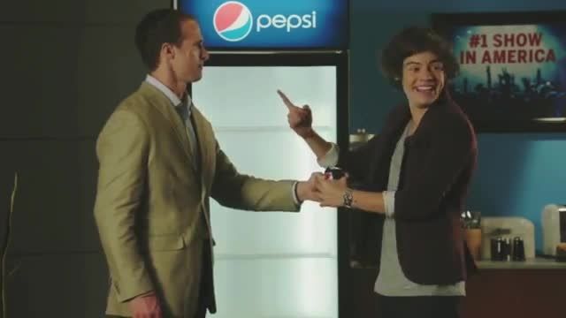 One Direction Pepsi-Behind The Scenes
