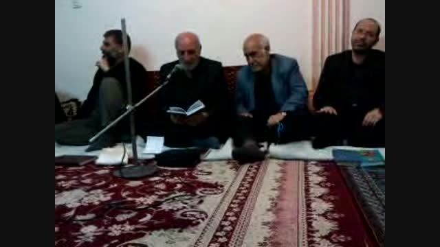 مداحی آذری شاعر حاج محمدحسین خلیل نژاد ایام فاطمیه