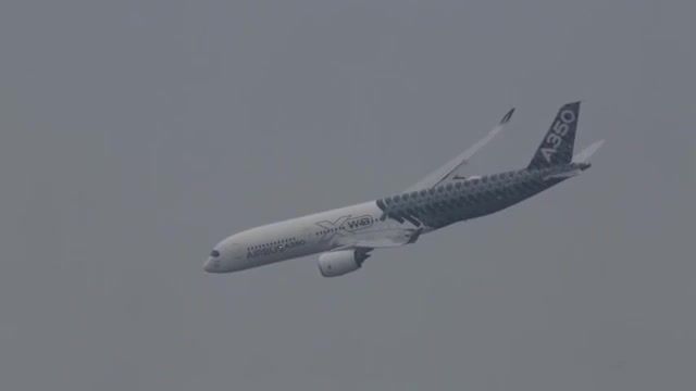 تیک آف هواپیمای جدید Airbus A350