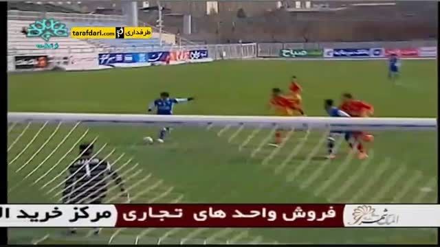 گل های بازی گسترش فولاد تبریز 3-1 فولاد خوزستان