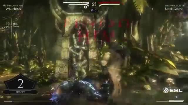 MKX Fight - CassieCage vs Scorpion