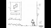Hilarious Cartoon. Tetris vs Counter Strike