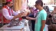 بستنی فروشی در ترکیه