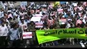 راهپیمایی روز قدس مردم در شهر کمالشهر