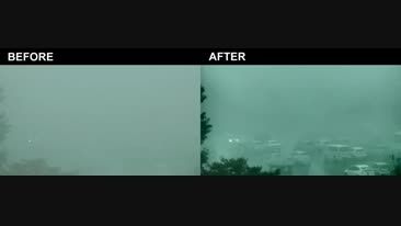 دوربین مداربسته با قابلیت استفاده در مه و دود