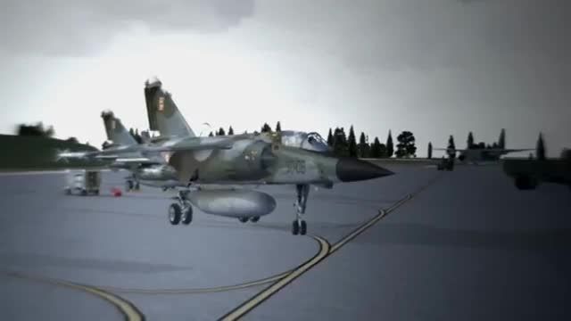 جنگنده میراژ F-1 ویژه شبیه ساز الماس