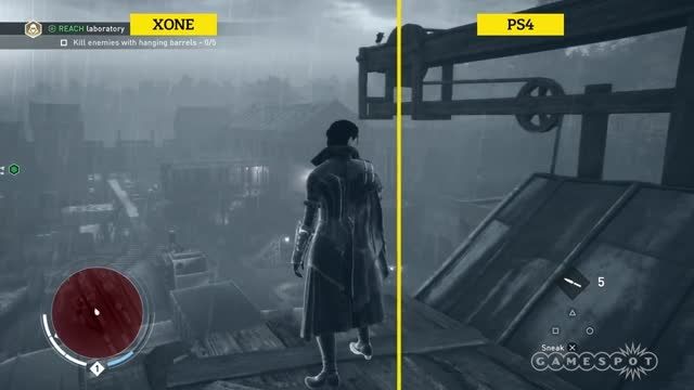 مقایسه ویدئویی کیفیت گرافیکی بازی Assassin&rsquo;s Creed: Syn