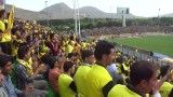هواداران سپاهان در ورزشگاه فولادشهر در روز قهرمانی 91 جوجیل