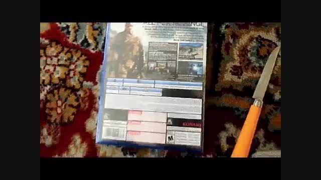 انباکسینگ بازی..metal gear solid v theبرایps4خودم