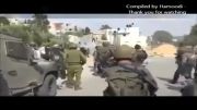 برخورد وحشیانه سربازان اسرائیلی با زنان و کودکان فلسطین