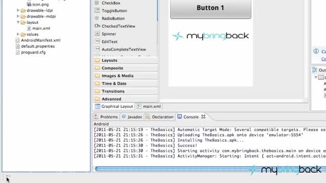 Learn Android Tutorial 1.5- XML made Simple