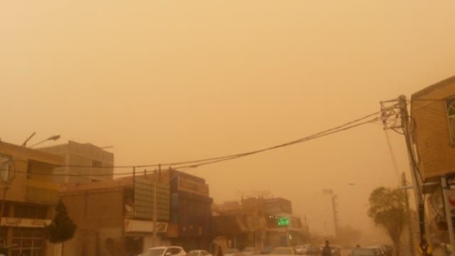 هوای شهر کرمان هم غبار آلود شد