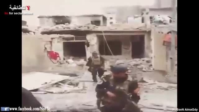 الرمادی - نبرد نیروهای ذهبیه با تکفیری های داعش