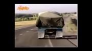 عاقبت خواب آلودگی راننده کامیون