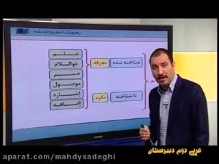 آموزش درس اول عربی دوم انسانی