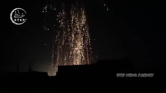بمباران تروریست ها ریف ادلب