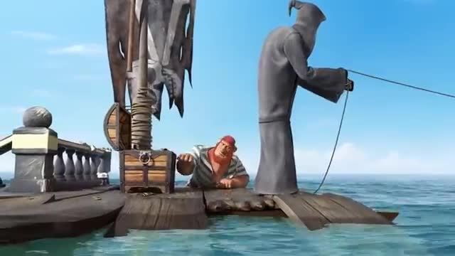 انیمیشن زیبا و خنده دار شیطان و دزد دریایی ، جناب خان