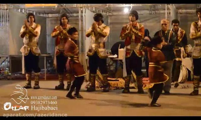 رقص آذربایجانی کودکان - موسسه خیریه رعد تهران