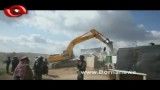 تخریب خانه فلسطینی ها به دست صهیونیست های سوپرنژادپرست