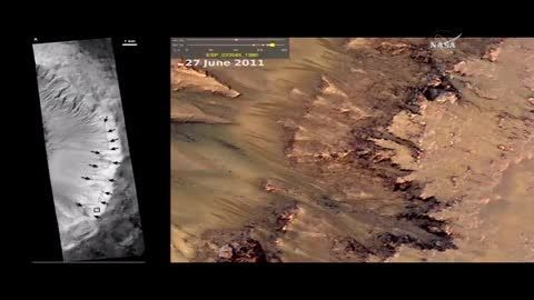 کشف شواهدی از وجود آب مایع در مریخ