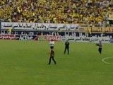 جشن هواداران سپاهان در استادیوم
