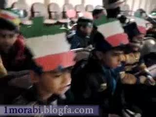 بچه های کلاسم در جشن 22 بهمن ثامن الائمه (ع) 2