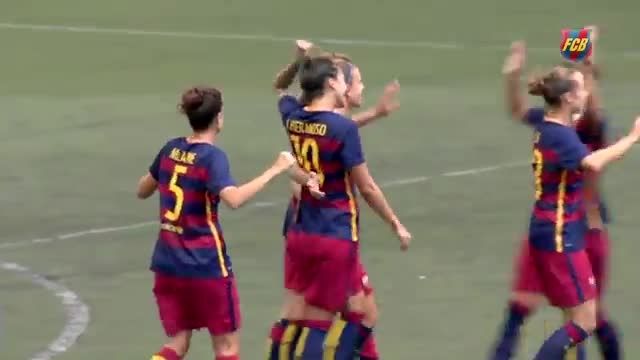هایلات های بازی تیم زنان بارسلونا 3 - 1 Tenerife Egates