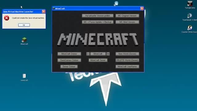 minecraft java virtual machine error fixed ! HD