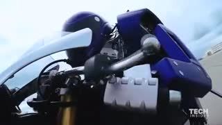 ربات موتور سوار در نمایشگاه توکیو موتور شو