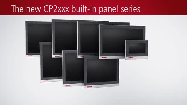 CP2xxx built-in panel series from Beckhoff