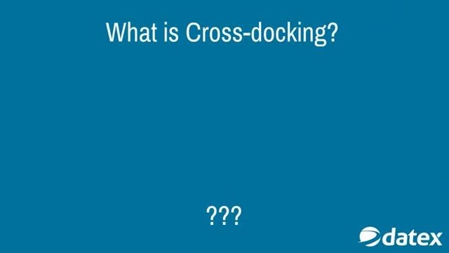 بارانداز متقاطع Cross Docking