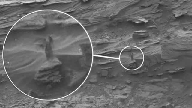 ثبت تصویر یک زن در مریخ توسط ناسا