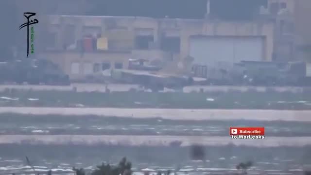 سرنگونی جنگنده ارتش سوریه در فرودگاه دیرالزور