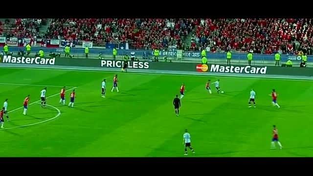 هایلایت کامل بازی لیونل مسی مقابل شیلی (کوپا آمریکا)